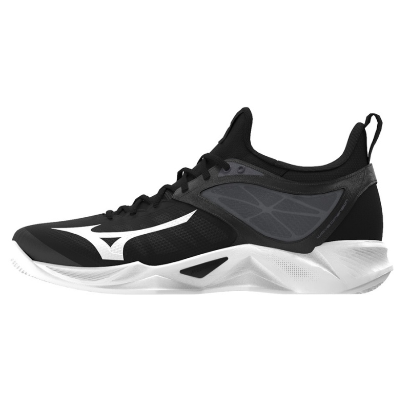 Chaussure Volley Mizuno Wave Dimension Femme Noir Blanche | France M1764GZ