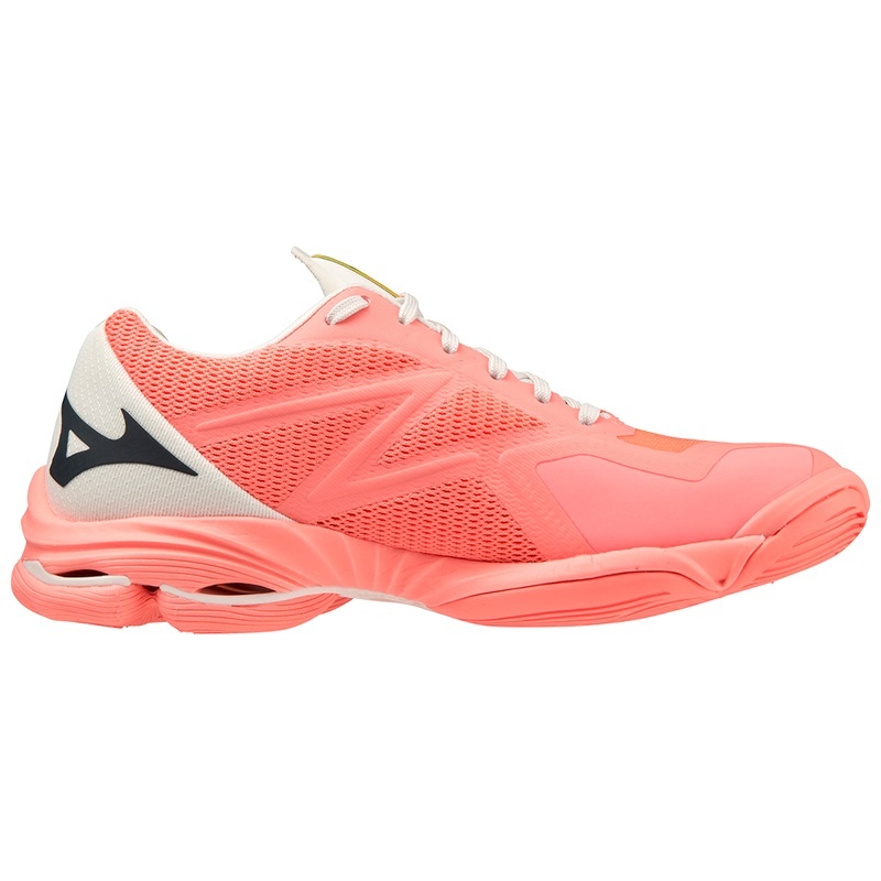 Chaussure Volley Mizuno Wave Lightning Z7 Femme Corail | France M5187FH