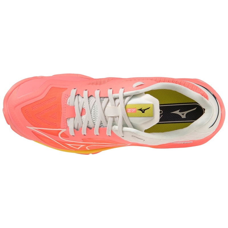 Chaussure Volley Mizuno Wave Lightning Z7 Femme Corail | France M5187FH