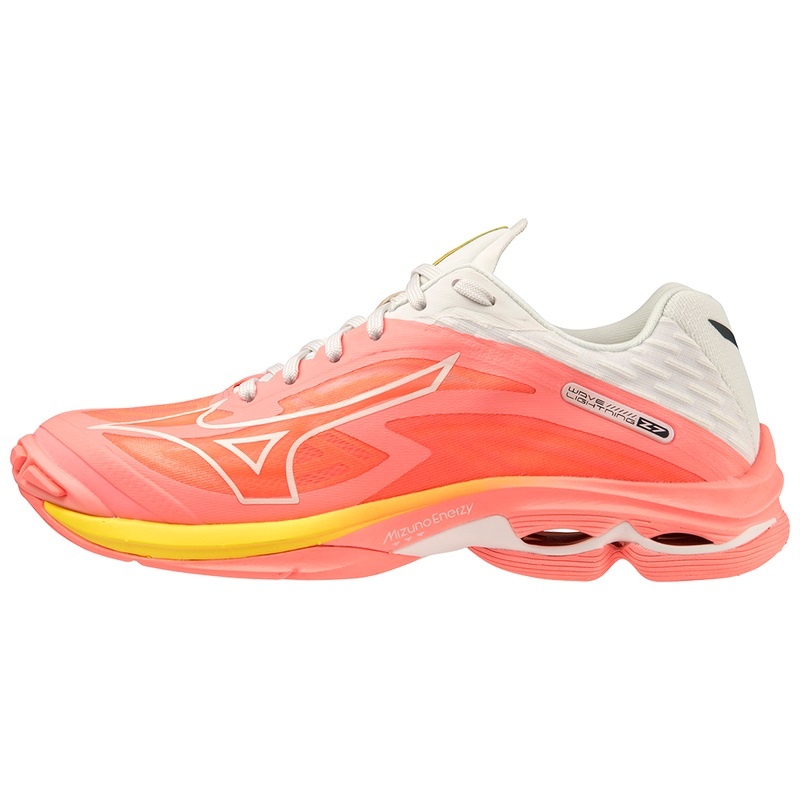 Chaussure Volley Mizuno Wave Lightning Z7 Femme Corail | France M5187FH