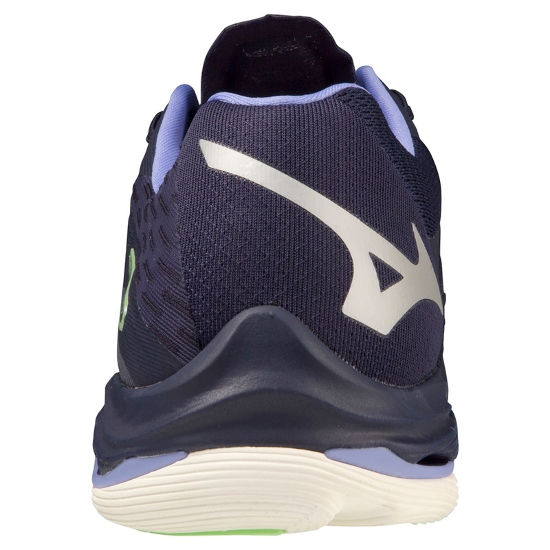 Chaussure Volley Mizuno Wave Lightning Z7 Homme Bleu Vert | France M8625HI