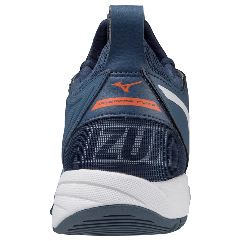 Chaussure Volley Mizuno Wave Momentum 2 Homme Bleu | France M9870KS