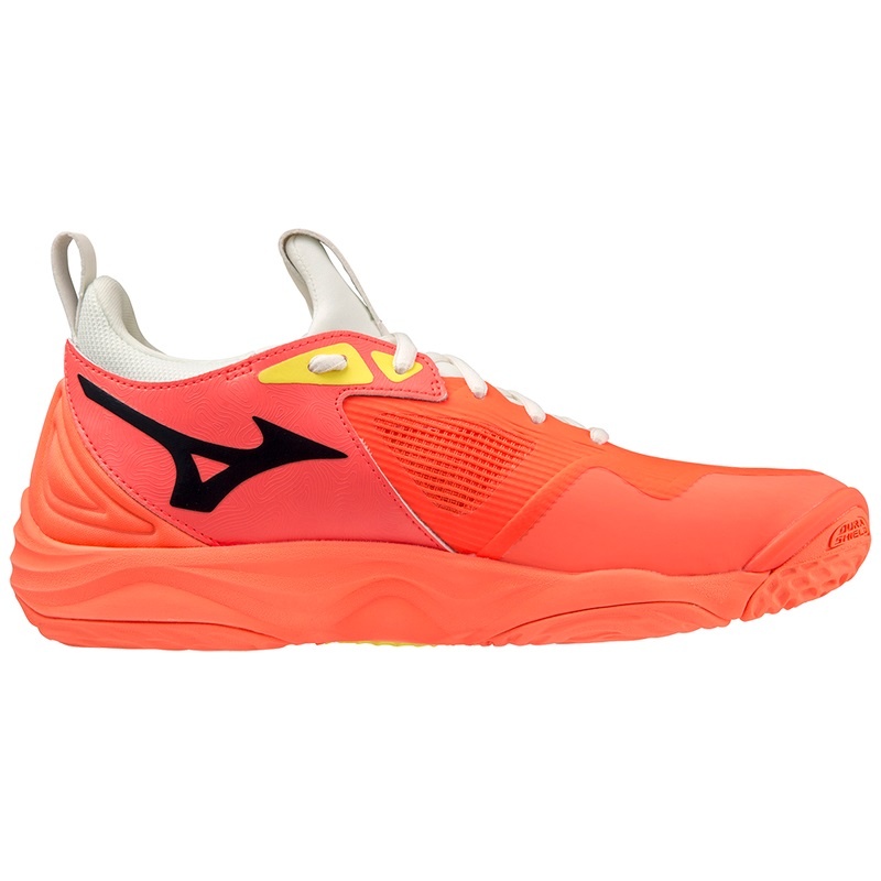 Chaussure Volley Mizuno Wave Momentum 3 Femme Orange | France M2375KR