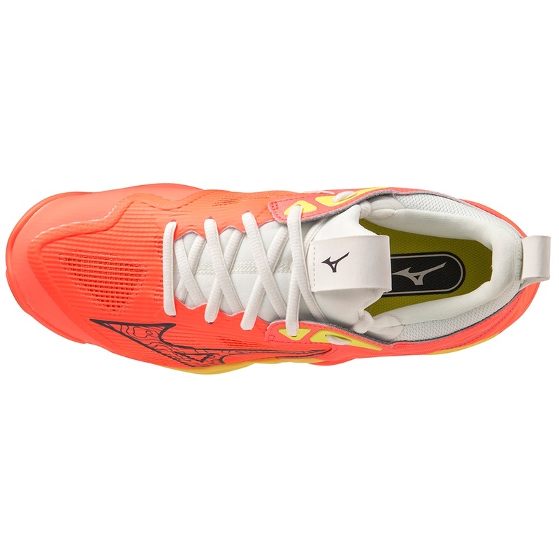 Chaussure Volley Mizuno Wave Momentum 3 Femme Orange | France M2375KR