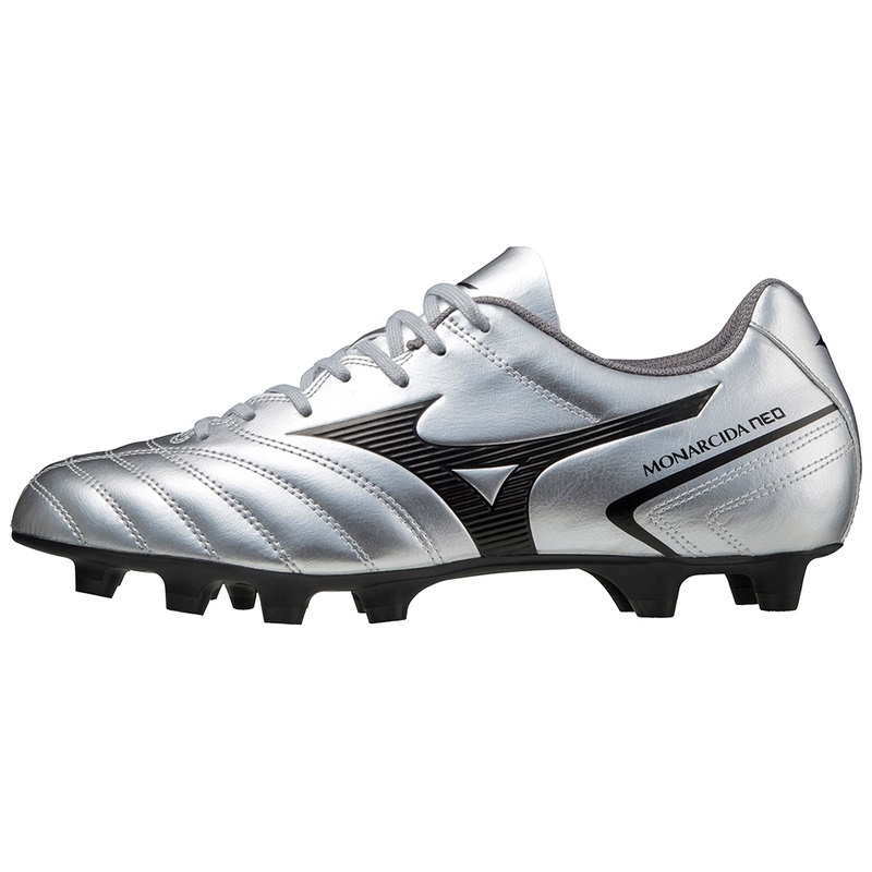 Chaussure de Foot Mizuno Monarcida II Select Femme Argent Noir | France M8306RF