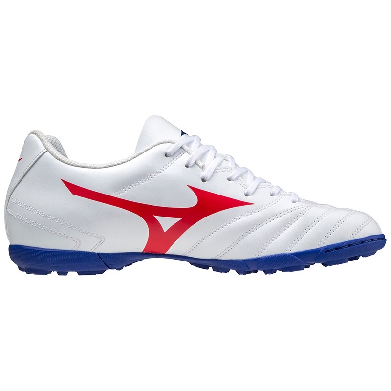 Chaussure de Foot Mizuno Monarcida Li Sel AS Femme Blanche Rouge | France M7458BV