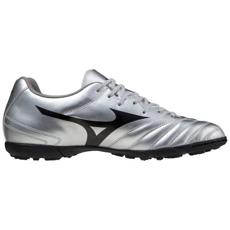 Chaussure de Foot Mizuno Monarcida Li Sel AS Femme Argent Noir | France M3201QF