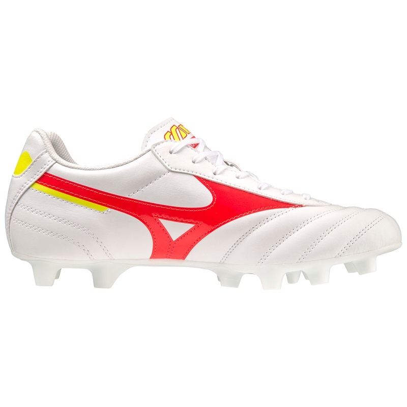 Chaussure de Foot Mizuno Morelia II Club Femme Blanche | France M3826PI