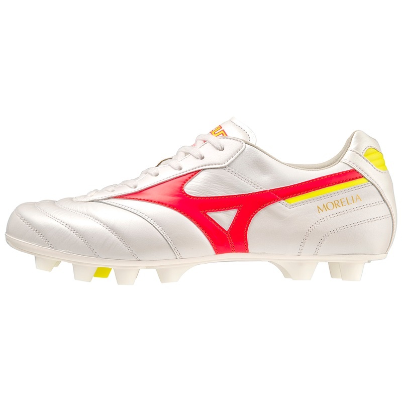 Chaussure de Foot Mizuno Morelia II Elite Femme Blanche | France M8590ES