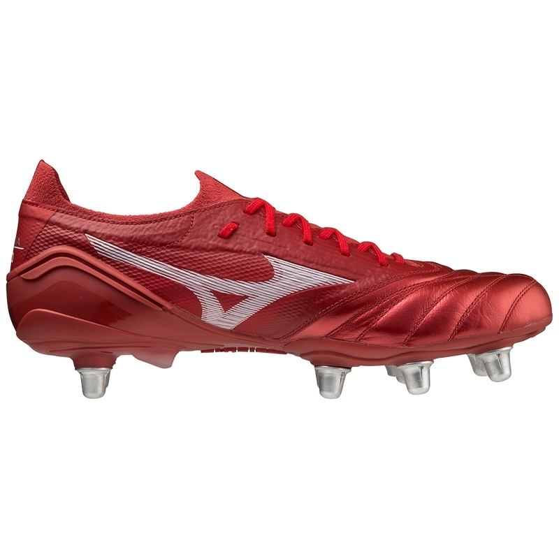 Chaussure de Foot Mizuno Morelia Neo III Beta ESI Femme Rouge | France M5907NC