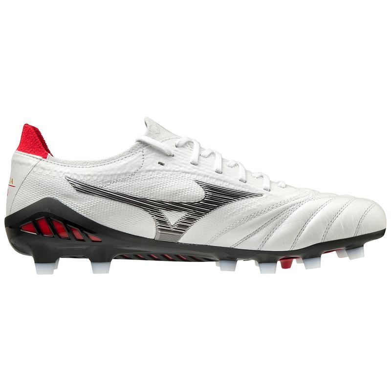 Chaussure de Foot Mizuno Morelia Neo III Beta Japan Femme Blanche Noir | France M5842OC