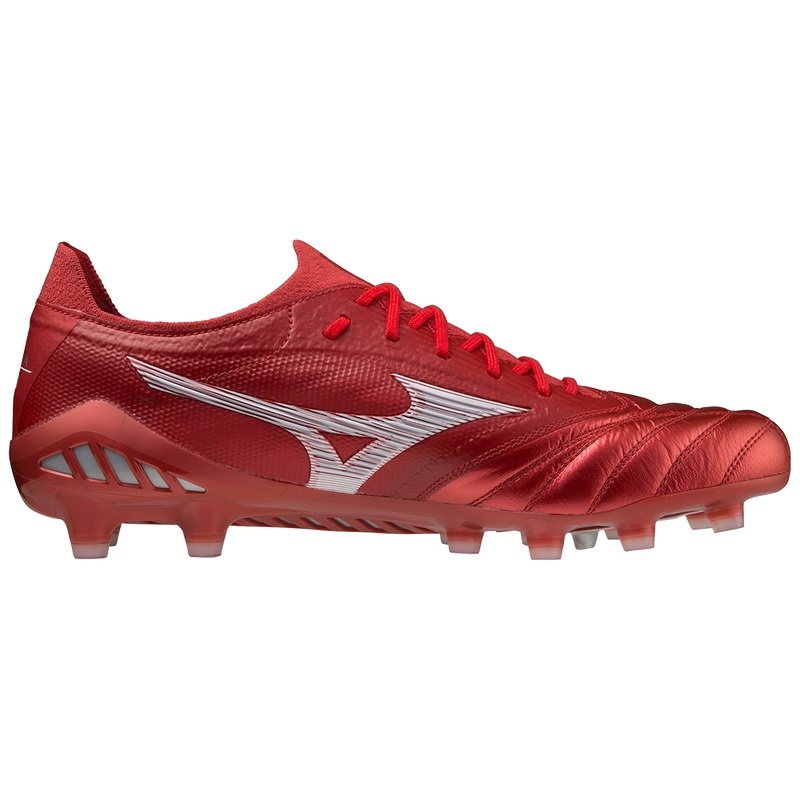 Chaussure de Foot Mizuno Morelia Neo III Beta Japan Femme Rouge | France M4825VF