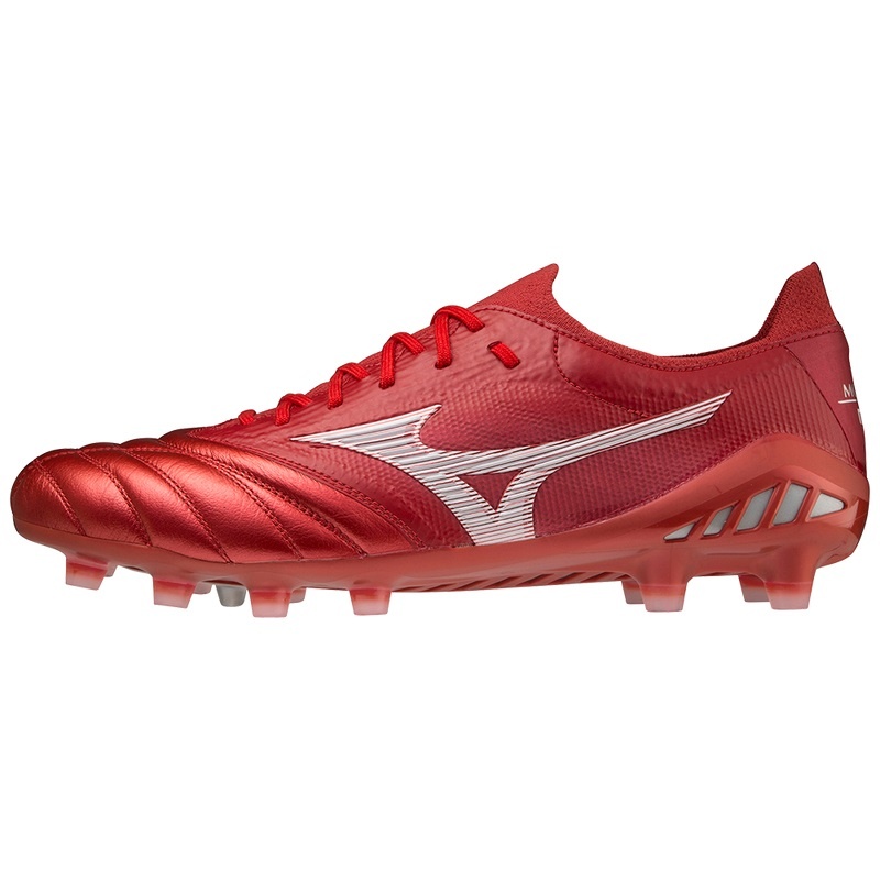 Chaussure de Foot Mizuno Morelia Neo III Beta Japan Femme Rouge | France M4825VF