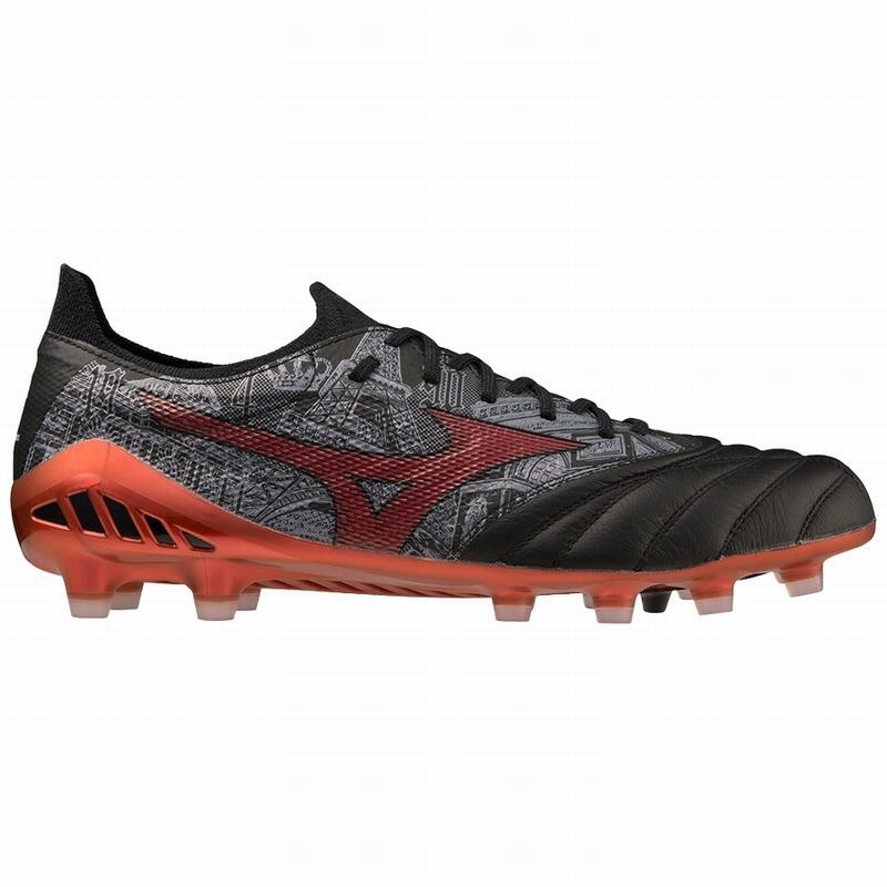 Chaussure de Foot Mizuno Morelia Neo III Beta SR4 Elite - Limited Edition Homme Noir Rouge | France M2876WG