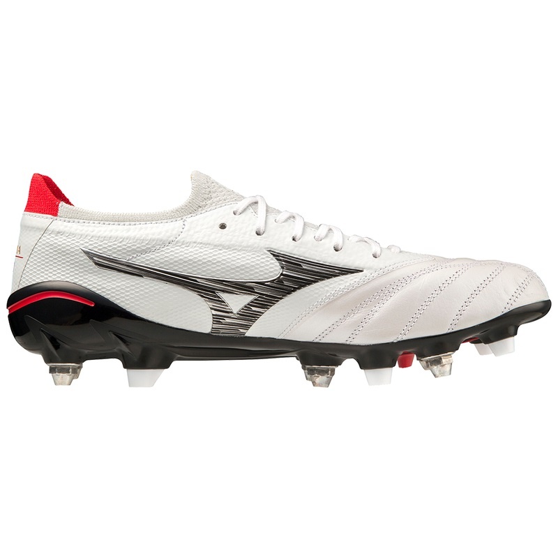 Chaussure de Foot Mizuno Morelia Neo IV Beta Femme Blanche Noir | France M2780PH