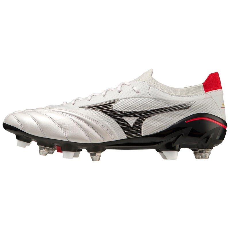 Chaussure de Foot Mizuno Morelia Neo IV Beta Femme Blanche Noir | France M2780PH