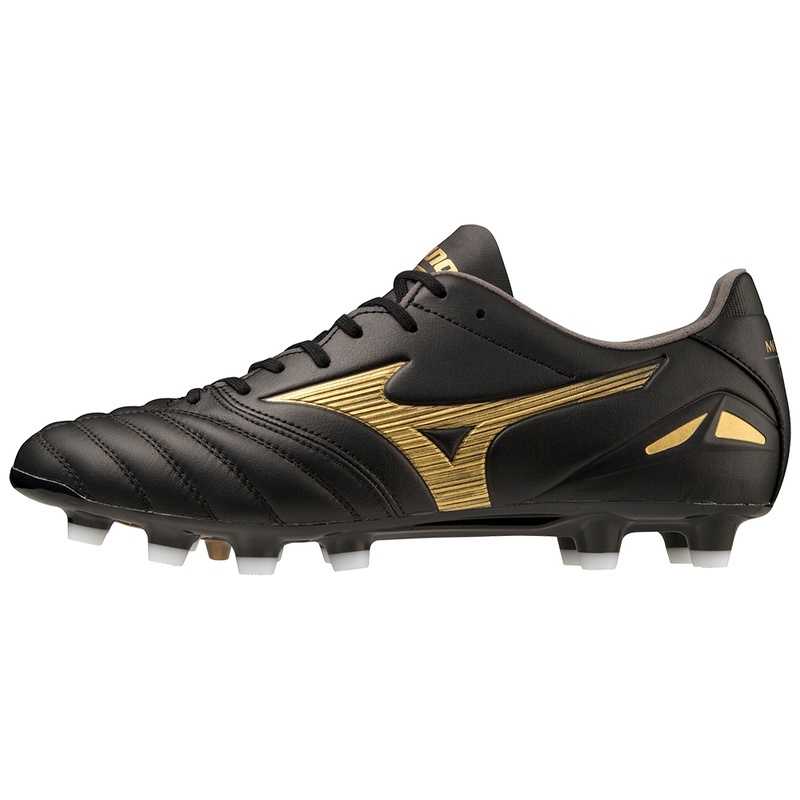 Chaussure de Foot Mizuno Morelia Neo IV Pro Femme Noir Doré Noir | France M2896UN