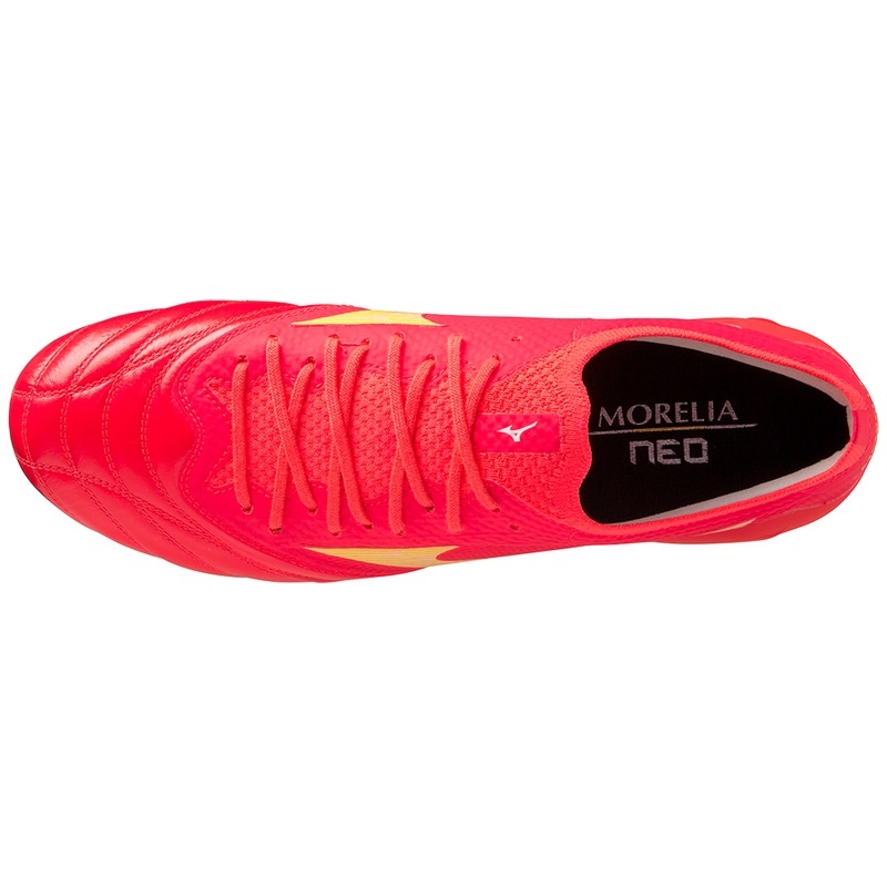 Chaussure de Foot Mizuno Morelia Neo IV Beta Femme Corail | France M0954YK