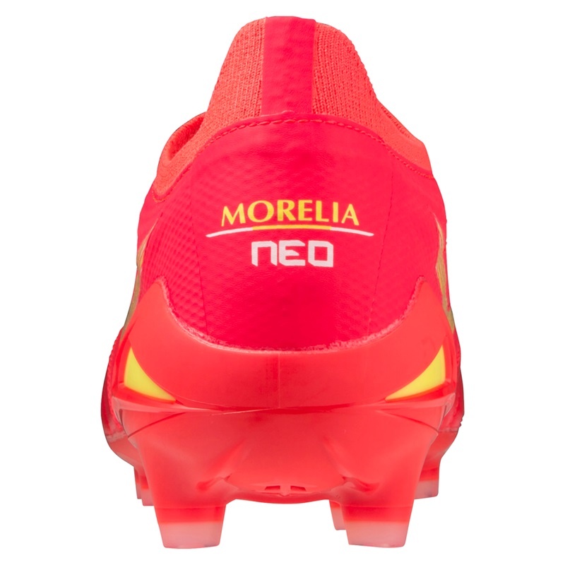 Chaussure de Foot Mizuno Morelia Neo IV Beta Femme Corail | France M0954YK