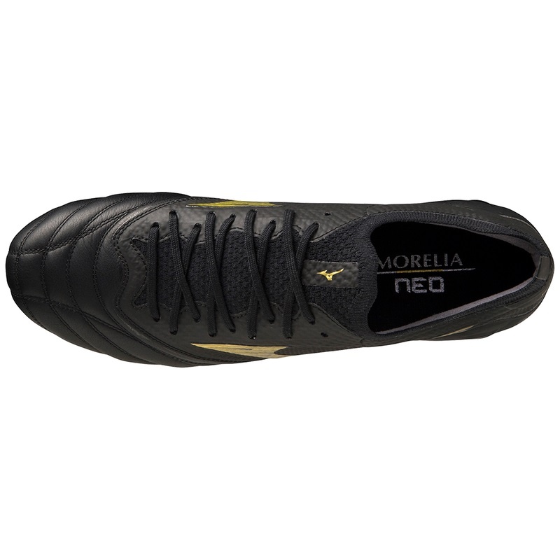 Chaussure de Foot Mizuno Morelia Neo IV Beta Femme Noir Doré Noir | France M2784WE