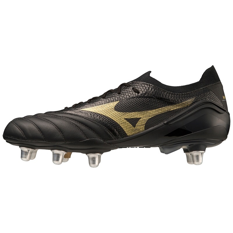 Chaussure de Foot Mizuno Morelia Neo IV Beta Femme Noir Doré Noir | France M1926UX