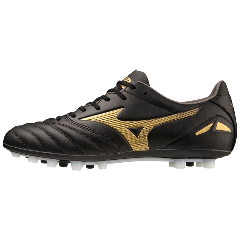 Chaussure de Foot Mizuno Morelia Neo IV Pro Femme Noir Doré Noir | France M7416UV