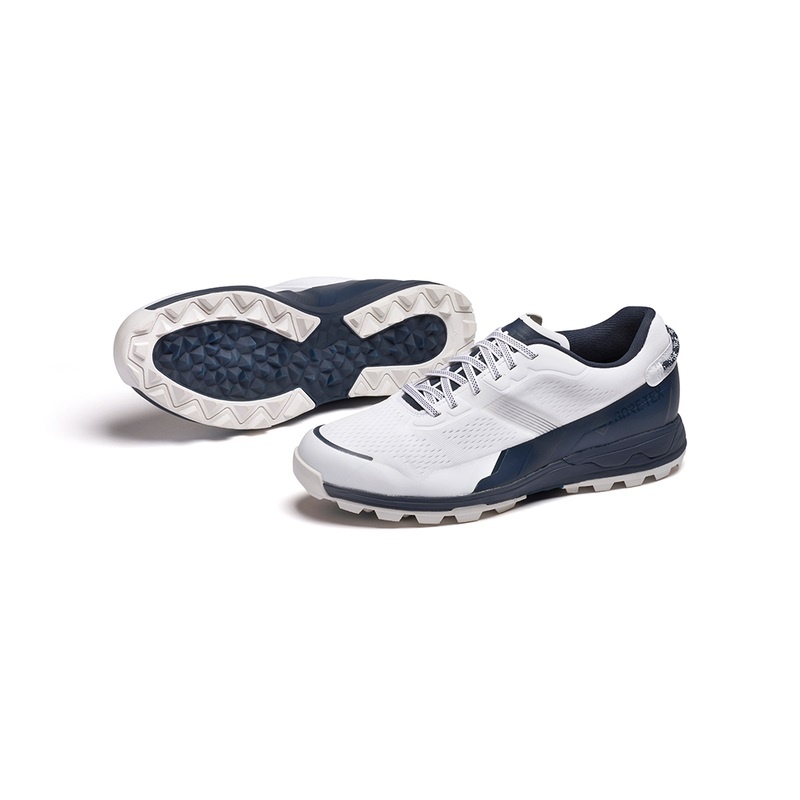 Chaussures De Golf Mizuno Mzen Femme Blanche Bleu Marine | France M4057WP