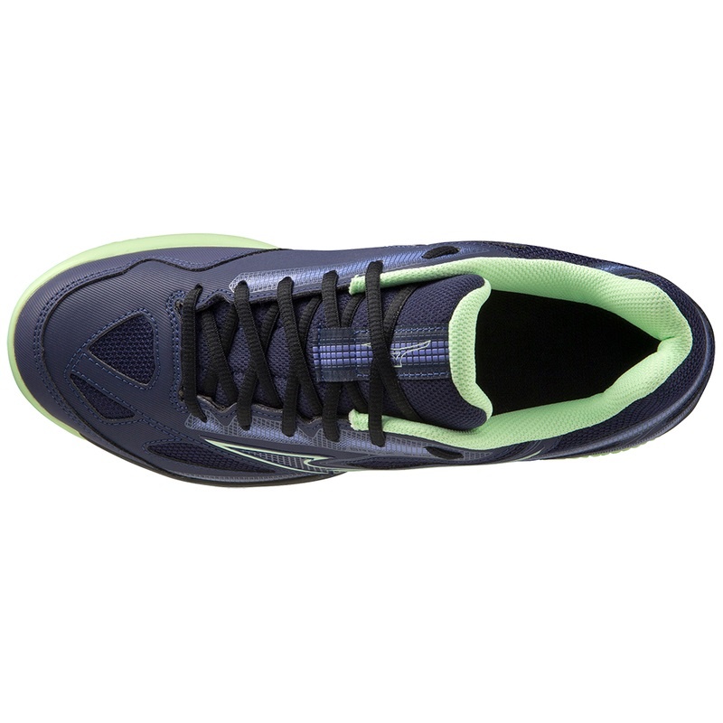 Chaussures Padel Mizuno Break Shot 4 Femme Bleu Vert | France M6593RB