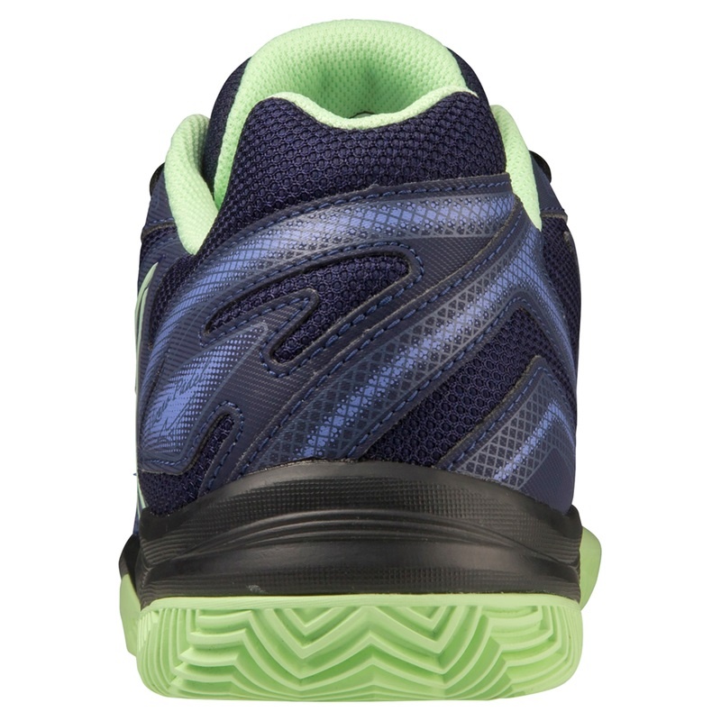 Chaussures Padel Mizuno Break Shot 4 Femme Bleu Vert | France M6593RB