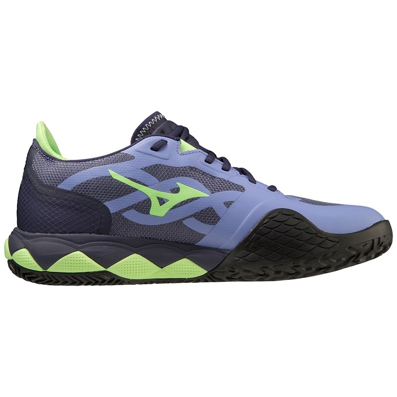 Chaussures Padel Mizuno Wave Enforce Tour Femme Vert Bleu | France M1074YK