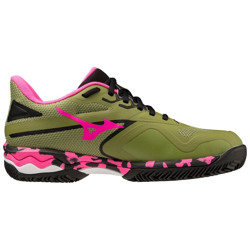 Chaussures Padel Mizuno Wave Exceed Light 2 Femme Vert Noir | France M8490BI