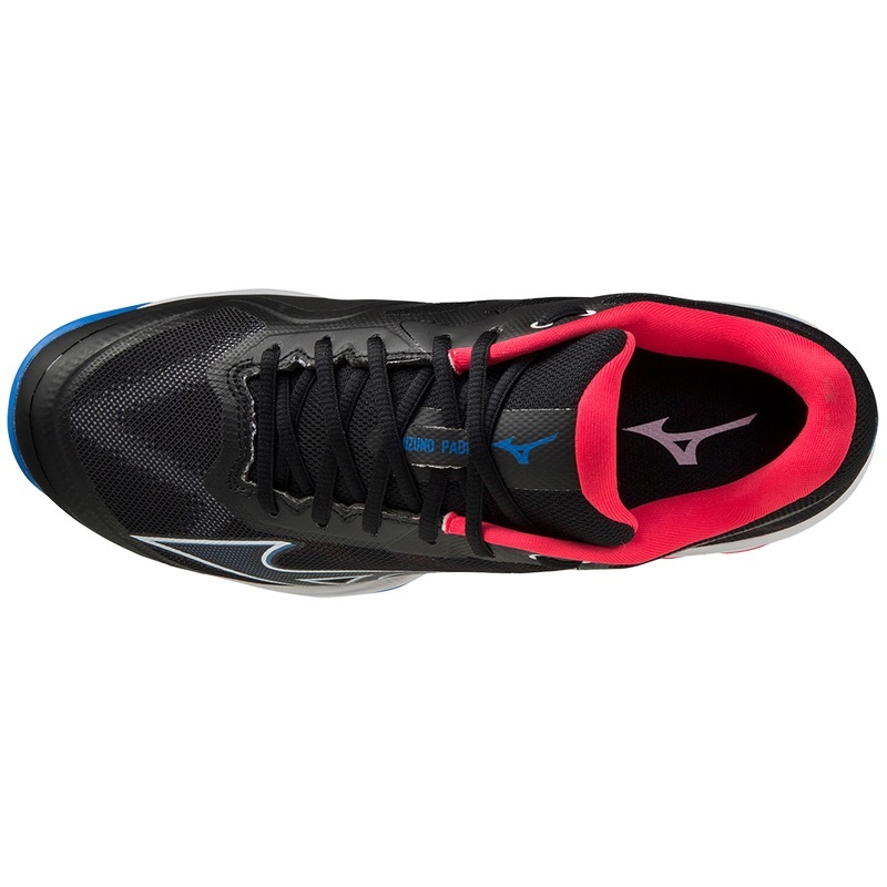 Chaussures Padel Mizuno Wave Exceed Light Homme Noir Blanche Rouge | France M7296WU