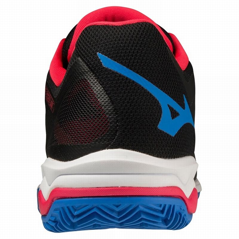 Chaussures Padel Mizuno Wave Exceed Light Homme Noir Blanche Rouge | France M7296WU