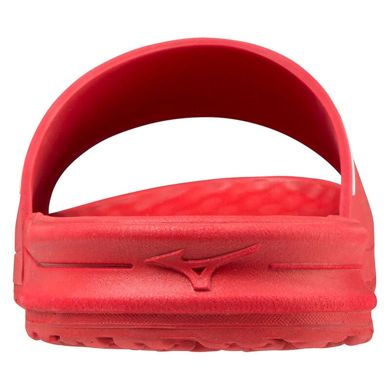 Claquette Mizuno Relax Claquette 2 Femme Rouge Blanche | France M9576AM