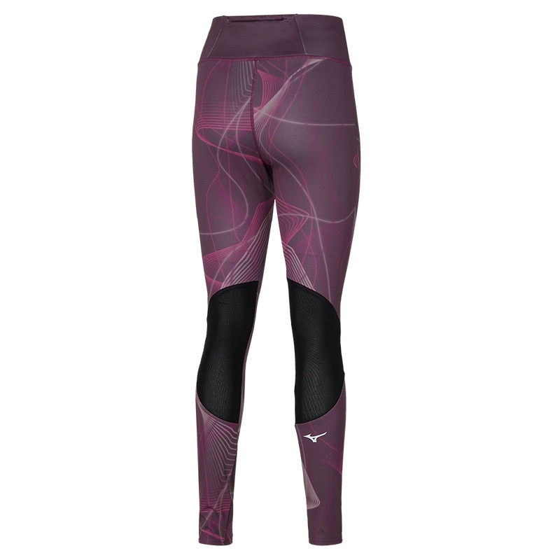 Collant Mizuno Printed Femme Violette | France M7845UN