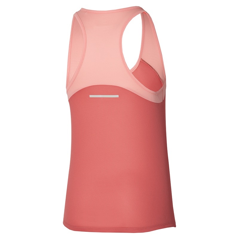 Debardeur Mizuno Dryaeroflow Tank Femme Corail | France M5679NL