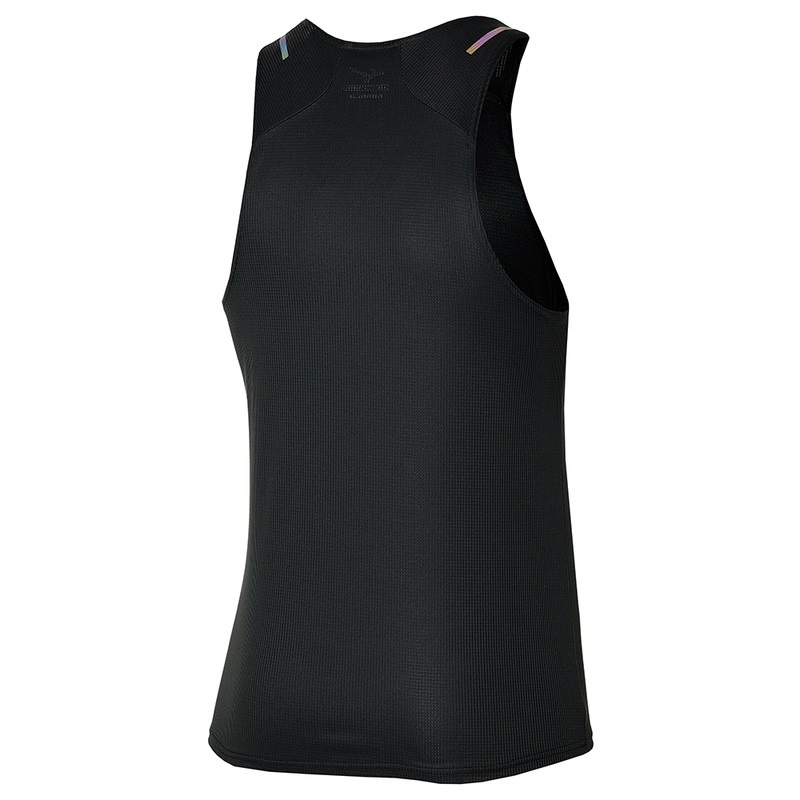 Debardeur Mizuno Dryaeroflow Tank Homme Noir | France M6503TN