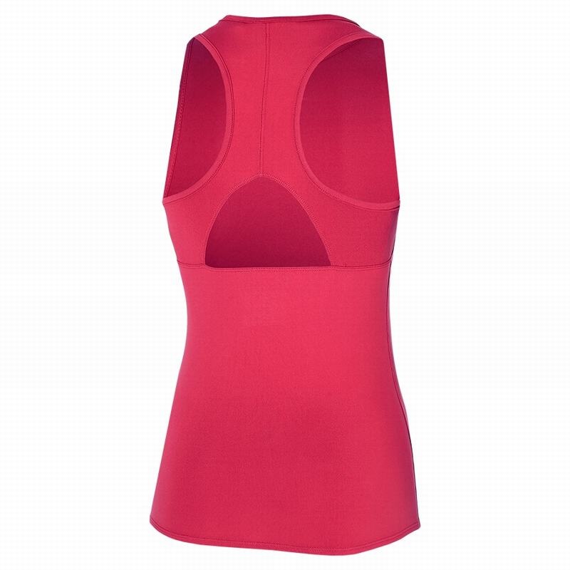 Debardeur Mizuno Printed Tank Femme Rouge | France M5972FY