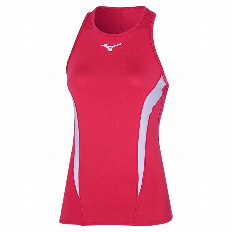 Debardeur Mizuno Printed Tank Femme Rouge | France M5972FY