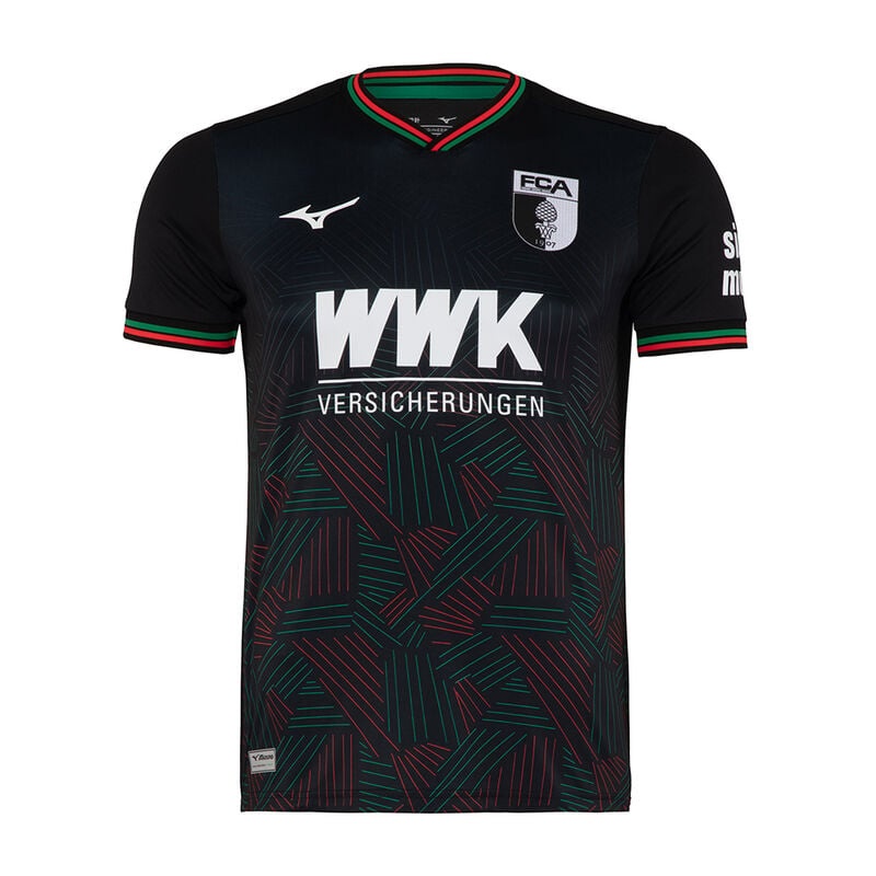 Hauts Mizuno 3rd Jersey Augsburg M Homme Noir | France M8093YW