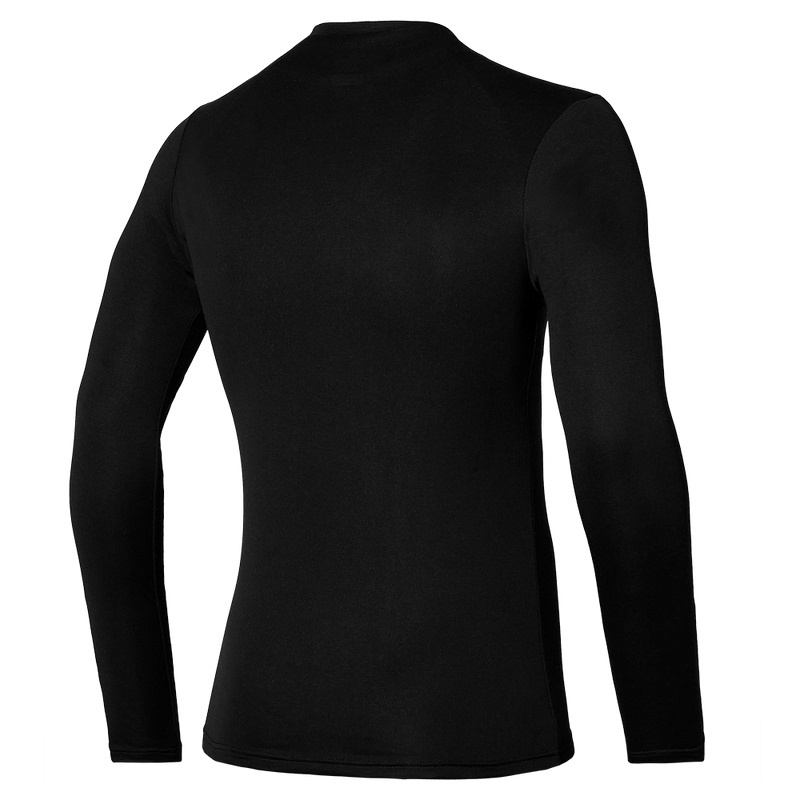 Hauts Mizuno BT Under V Neck Longsleeve Homme Noir | France M1072FO