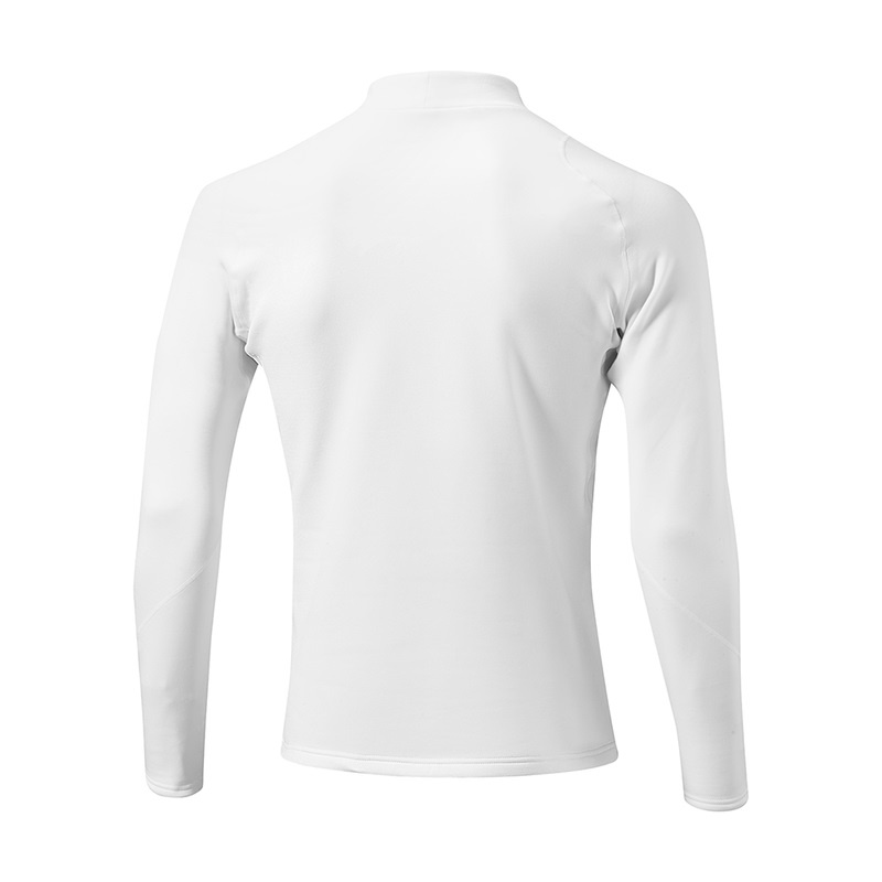 Hauts Mizuno Breath Thermo Biogear Base Layer Homme Blanche | France M4716NO