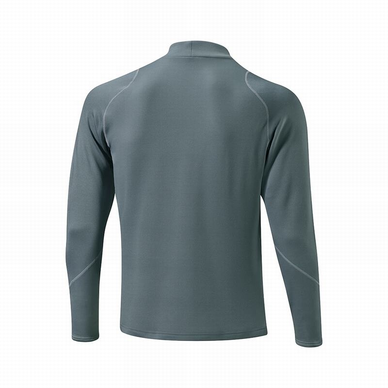 Hauts Mizuno Breath Thermo Biogear Base Layer Homme Grise | France M4396PV