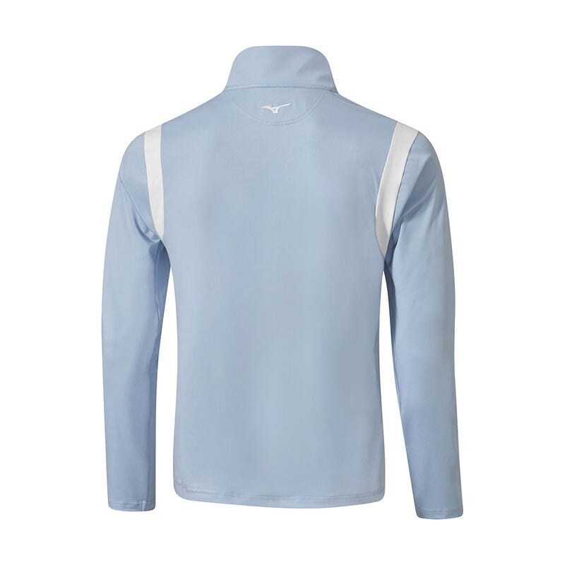 Hauts Mizuno Breeze Elite 1/4 Zip Homme Bleu | France M1538AU