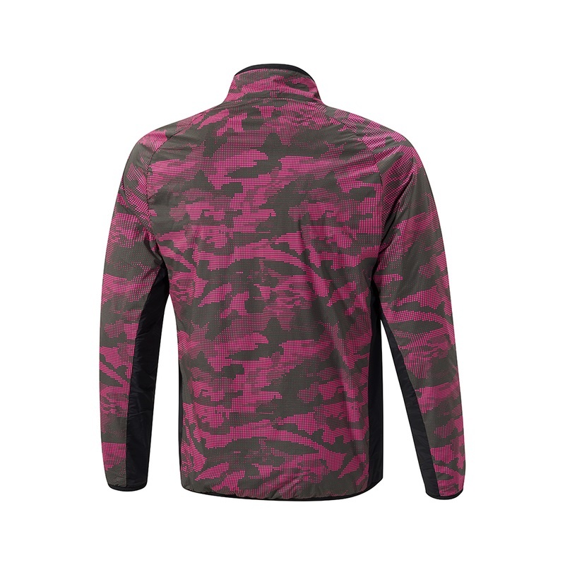 Hauts Mizuno D'hiver Stretch 1/4 Zip Homme Rose | France M6385PH