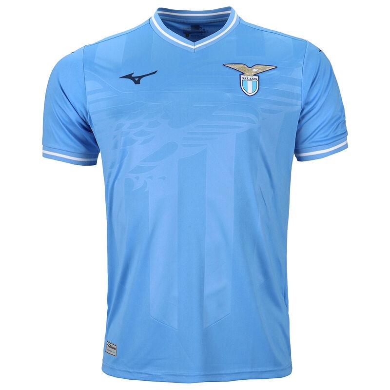 Hauts Mizuno Home SS Jersey Lazio Homme Bleu | France M8495XV