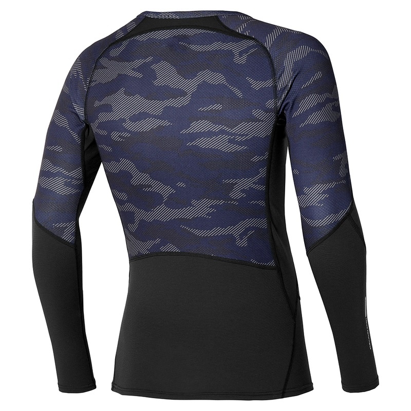 Hauts Mizuno Virtual Body G3 Crew Homme Noir | France M3864DU