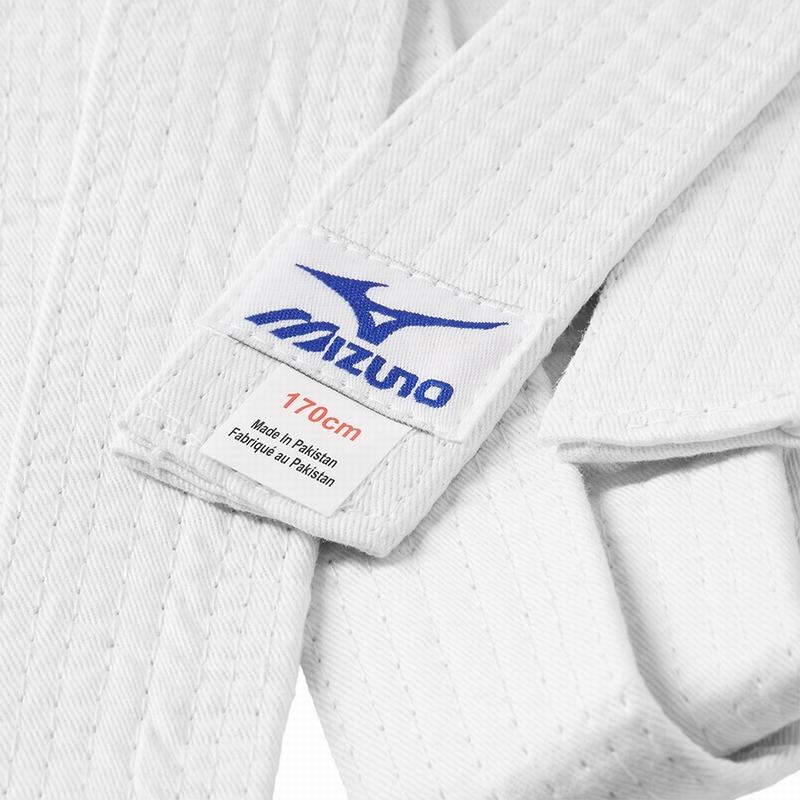 Judogis Mizuno Belt Homme Blanche | France M8793KU