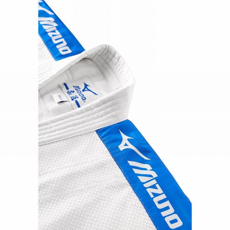 Ju-jitsu Gis Mizuno Kodomo Plus Belt Set Femme Bleu | France M3156PY