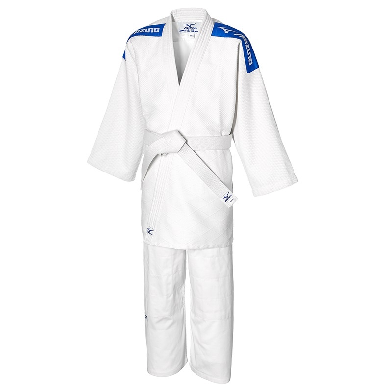 Ju-jitsu Gis Mizuno Kodomo Plus Belt Set Femme Bleu | France M3156PY